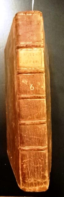 1776 British Plutarchs Swift Pope Wolfe: TWO volumes "The British Plutarch Containg the Lives of the Most Eminent Statesmen, Patriots, Divines..of Great Britain…", by T. Mortimer, printed at London for E and C Dilly, MDCCLXXVI (1776).