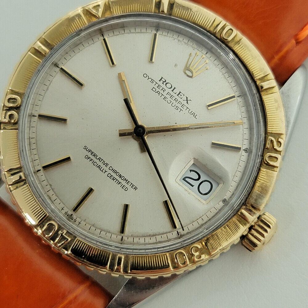 Rolex Men's Datejust Ref 1625 Thunderbird 18k SS 1970s Automatic Vintage RJC143 (1 of 12)