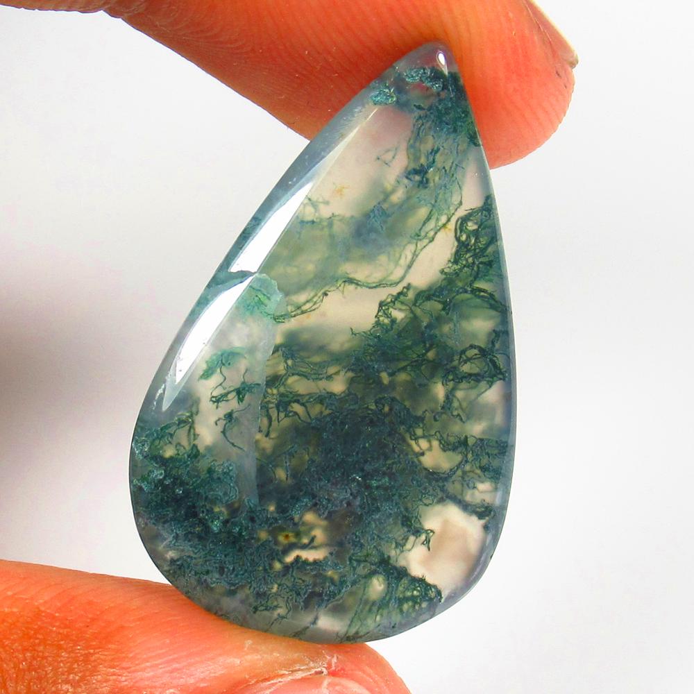 Natural Moss Agate - 25.76 Ct (1 of 2)
