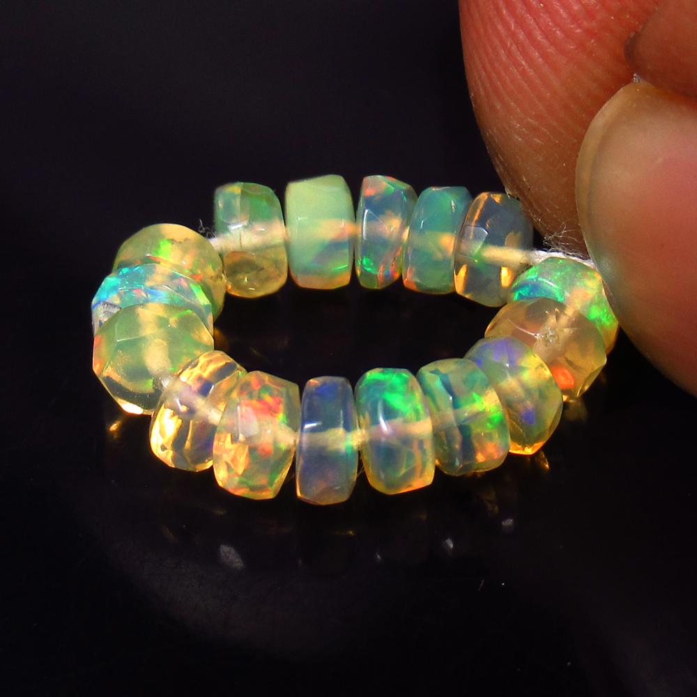 Natural Multicolor Opal Beads - 2.66 Ct (1 of 2)