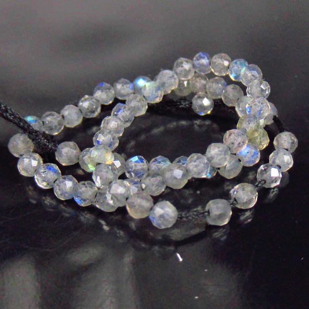 4.57 Ct Natural 63 Labradorite Round Beads: No Reserve! Title: 4.57 Ct Natural 63 Labradorite Round Beads Stone Clarity: Transparent Gemstones: Natural Labradorite Beads Carat Weights: 4.57 Size/Dimensions: 2.30 - 2.50 mm / 63 Pc's Additional I