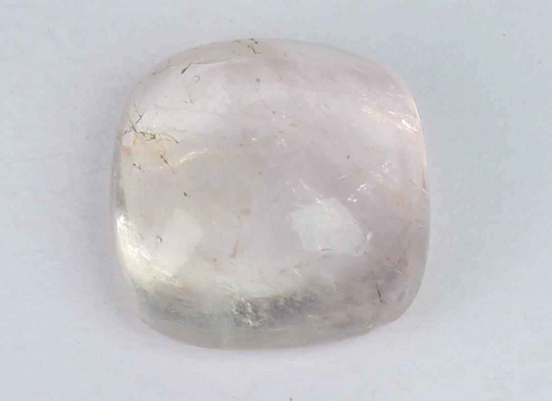2.93 Cts Natural Morganite: No Reserve! Gemstone : Natural Morganite Shape and Cut : Square Cabochon Weight : 2.93 carats Measurements : 9x9 mm Color : Peach Transparency : Transparent Treatment : No Treatment Origin : India Cla