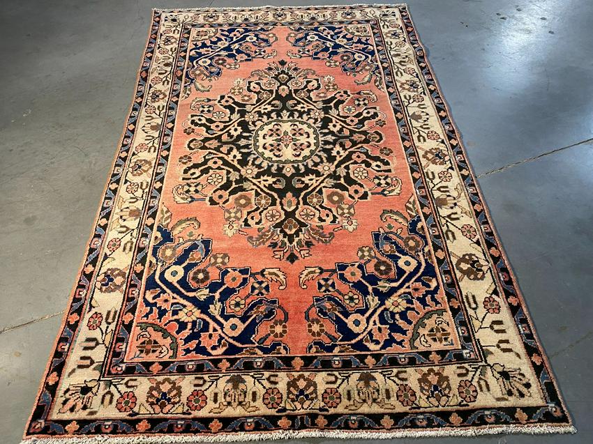 STUNNING PERSIAN VINTAGE RUG 4.3x6.9 (1 of 9)