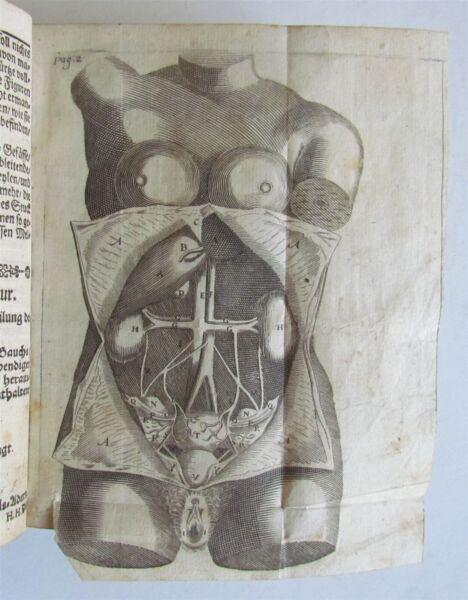 1687 OBSTETRICS PREGNANCY COMPLICATIONS ILLUSTRATED ANTIQUE BOOK in GERMAN (1 of 12)