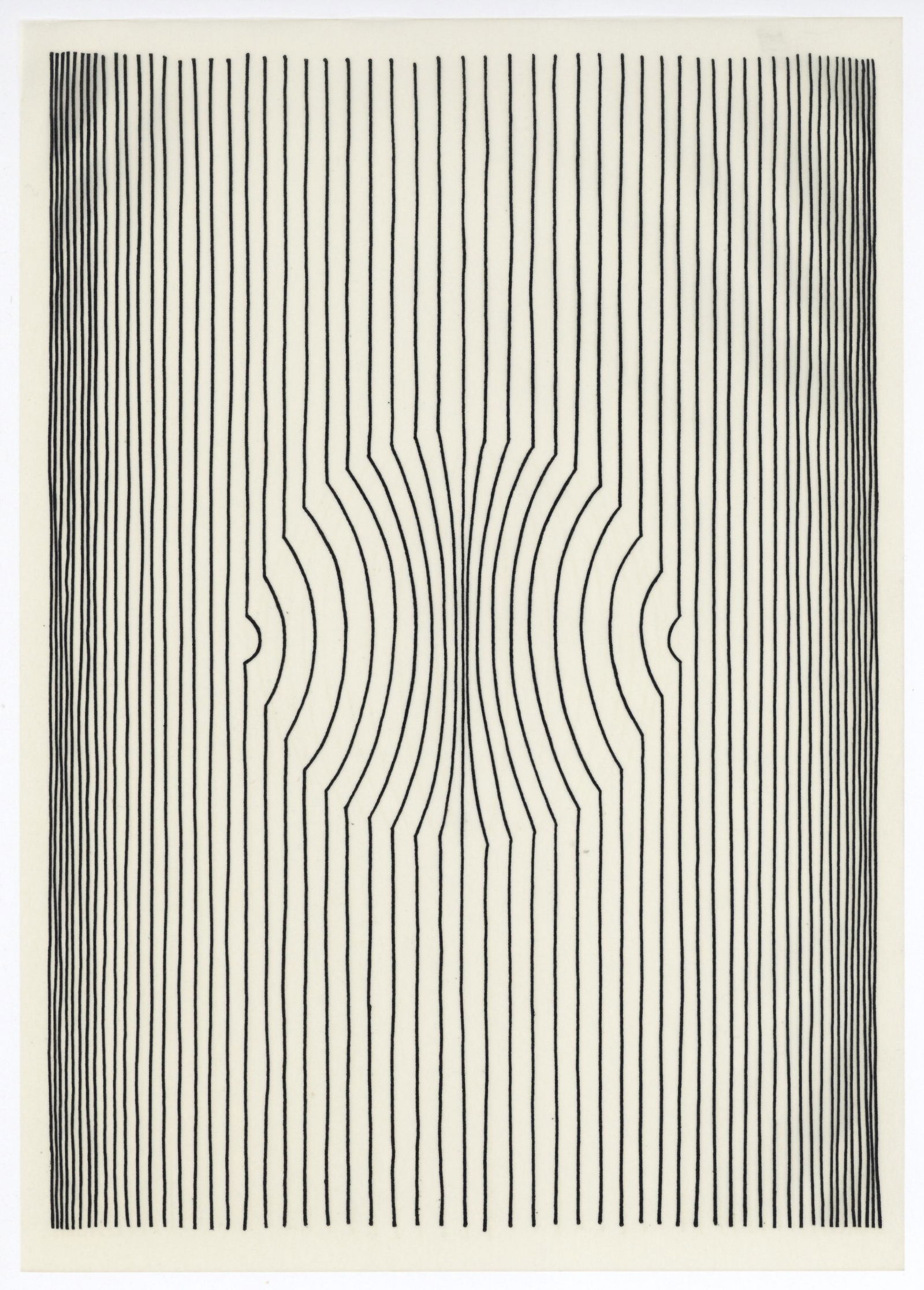 Victor Vasarely screenprint, 1963 (1 of 1)