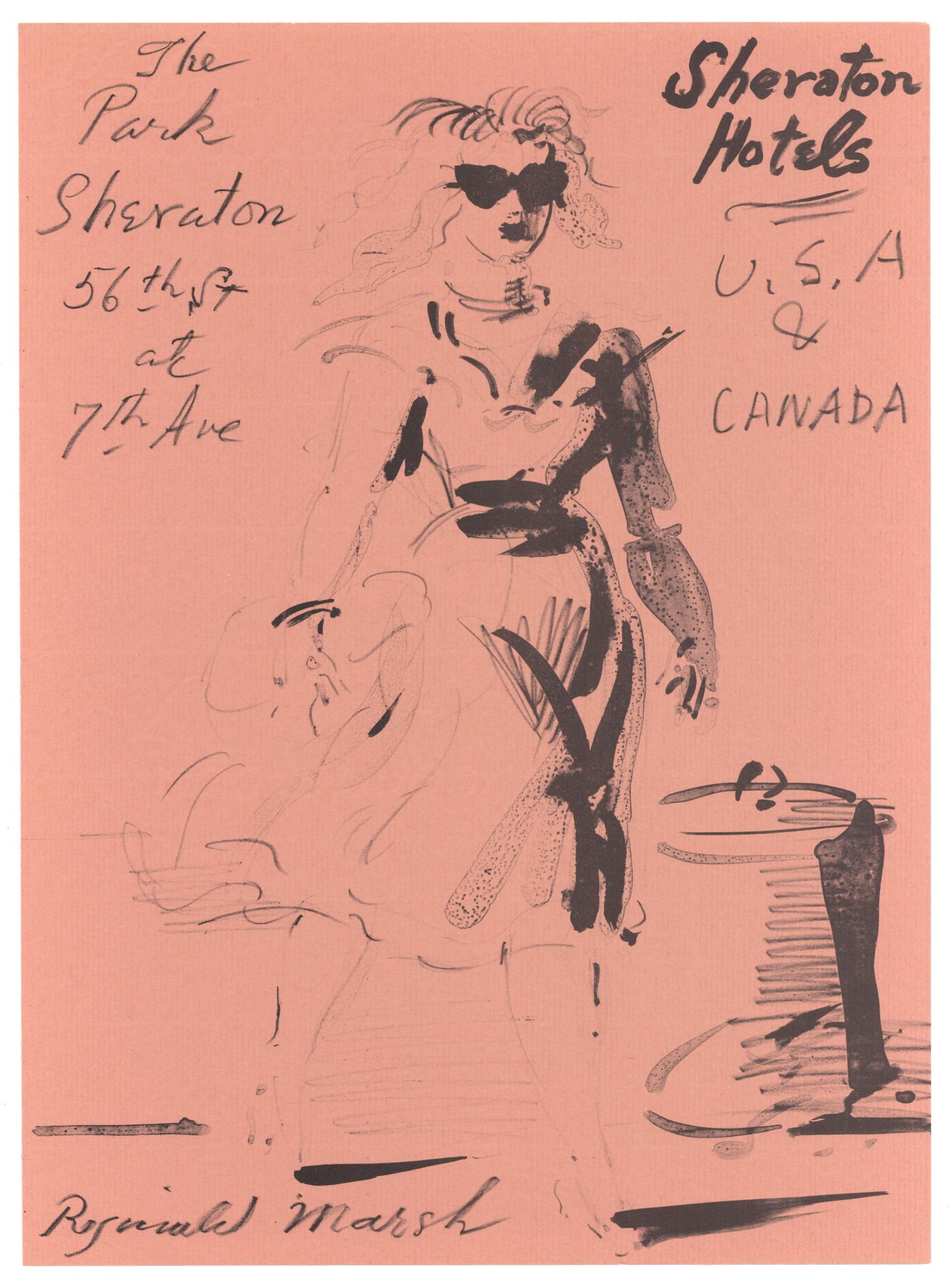 Reginald Marsh original lithograph for Improvisations | Artists Equity 1950 Spring Fantasia: Medium: original lithograph. This lithograph was printed in 1950 for the "Improvisations" portfolio, published by the Artists Equity Association of New York on the occasion of the 1950 Spring Fantasia