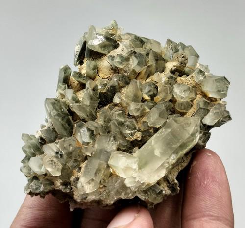 72 Gram Attractive Extremely Rare Natural Chlorine Quartz Specimen (1 of 4)