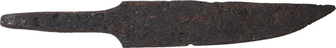 ANCIENT VIKING SIDE KNIFE OR POUCH KNIFE, 879-1067 AD (1 of 3)