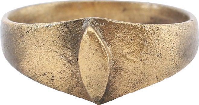 LATE MEDIEVAL WOMAN'S FASHION RING, SIZE 5 1/2 (1 of 4)