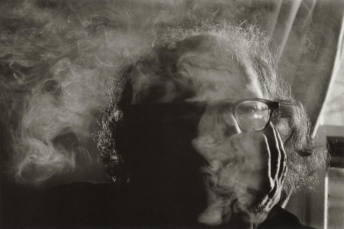 JOHN LOENGARD - Allen Ginsberg, Lawrence, Kansas: Artist: John Loengard Title: Allen Ginsberg, Lawrence, Kansas, 1966 Medium: Photo Litho, 2016, China Dimensions: 8.35x5.55" Description: Heat Wax Mounted on 8.5x11" Conservation Board Artist Bio: John