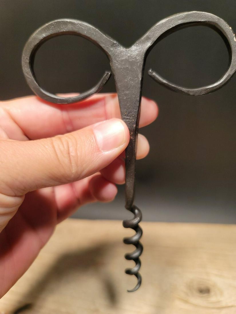 Forged Iron Blacksmith Corkscrew (1 of 12)