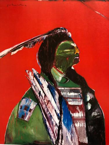 Fritz Scholder - signed 1981 (1 of 3)