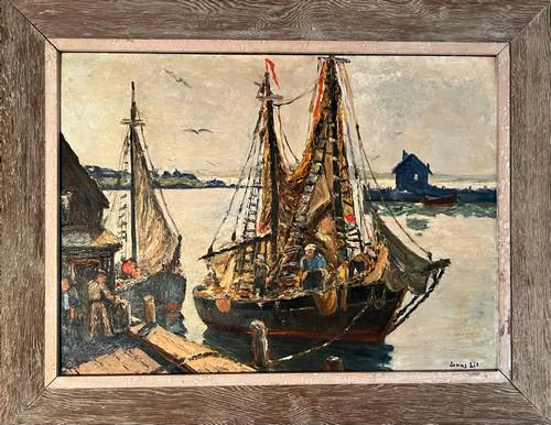 Jonas Lie (1880-1940) Oil Painting (1 of 6)