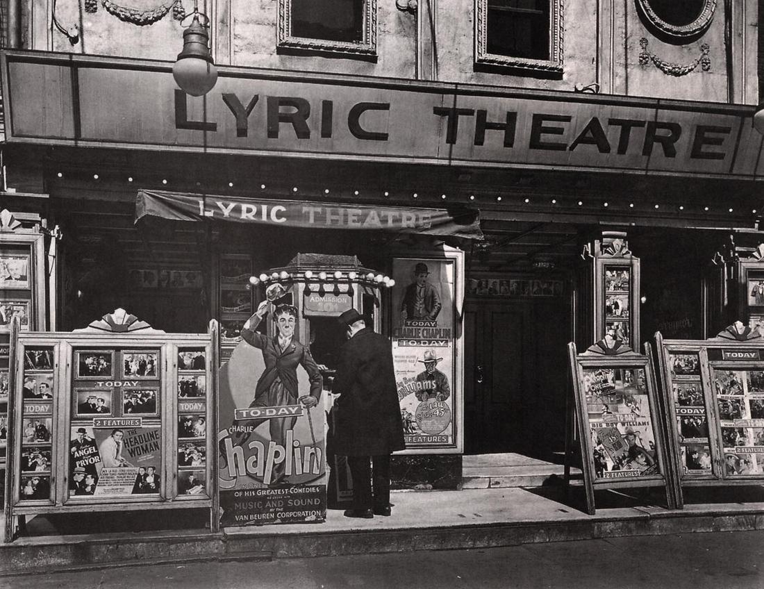 BERENICE ABBOTT- Lyric Theatre, NY, 1936 (1 of 1)