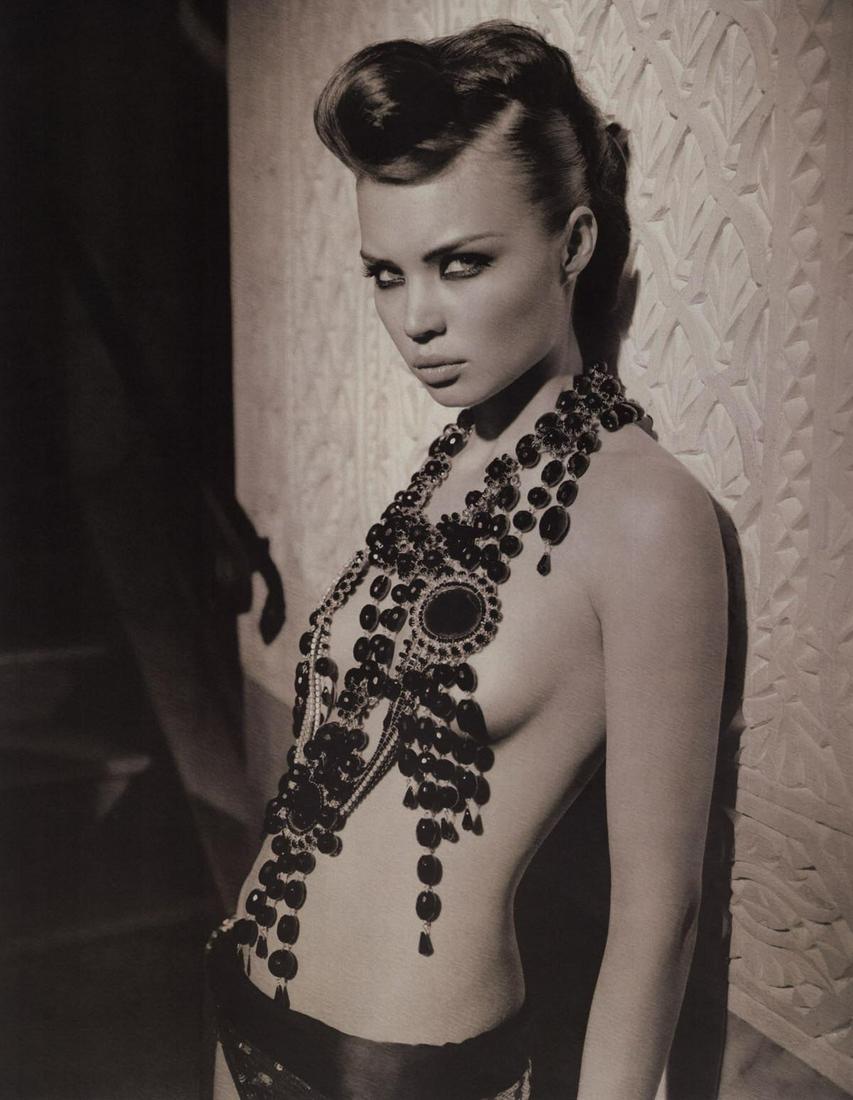 MARC LAGRANGE - Yaya, 2011: Artist: MARC LAGRANGE Print Title: Yaya, 2011 Printing Date: 2010s Medium: Photo-lithograph Printed in: Italy Image Size: approx. 13 x 9.5” Marc Lagrange (1957-2015) was a Belgian photographer,