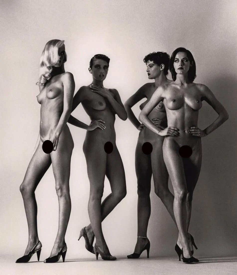 HELMUT NEWTON - Walking Women, Paris, 1980 (1 of 2)