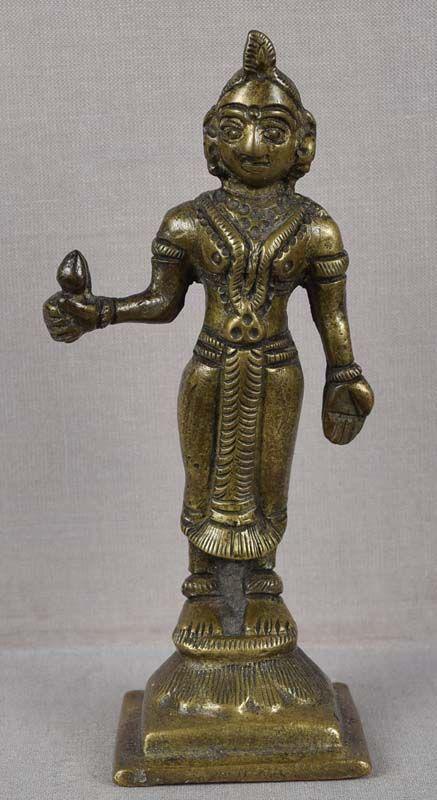 19c Indian bronze BHUDEVI (1 of 4)