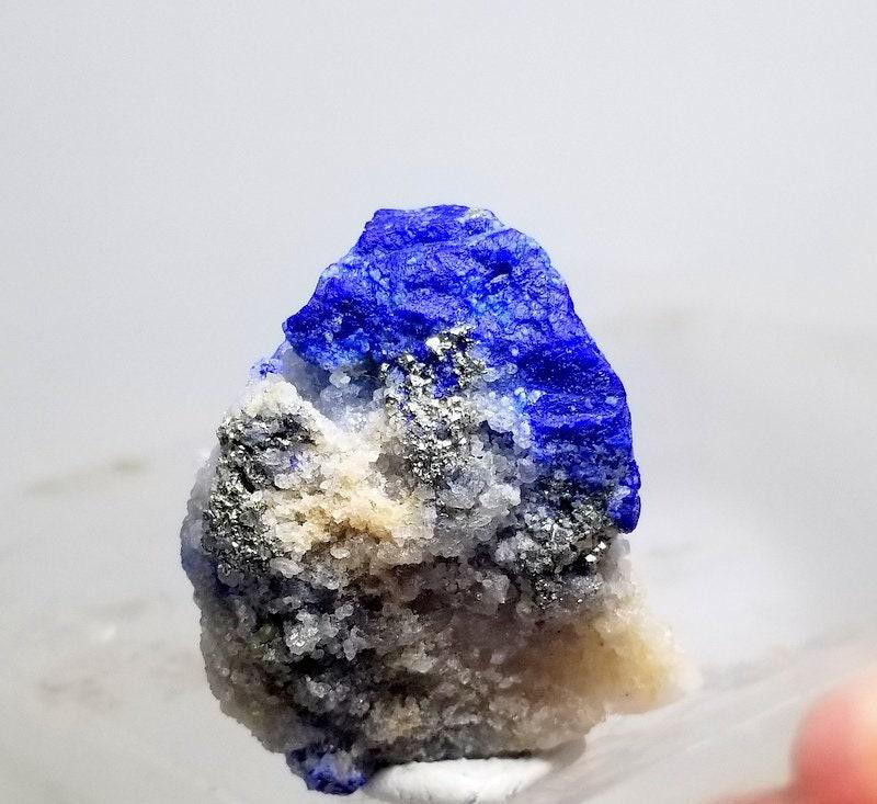 25 Grams Lovely Natural Blue Lazurite With Pyrite Specimen From Badakhshan Afghanistan (1 of 6)