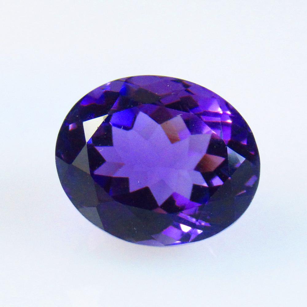 11.85 Ctw Natural Purple Amethyst Oval Cut (1 of 2)