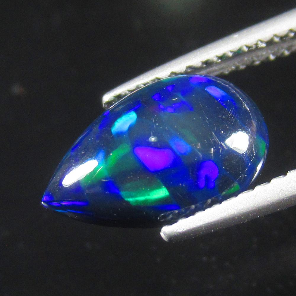 Natural Black Fire Opal - 1.50 Ct (1 of 3)