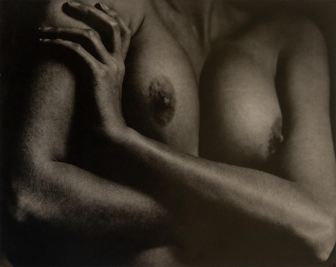 ALBERT WATSON - Torso with Hand, NYC, 1989: Artist: Albert Watson Title: Torso with Hand, NYC, 1989 Medium: Photo Litho, 1996, Italy Dimensions: 9.2x11.6" Description: Heat Wax Mounted on 12x16" Conservation Board Artist Bio: Albert Watson (bor