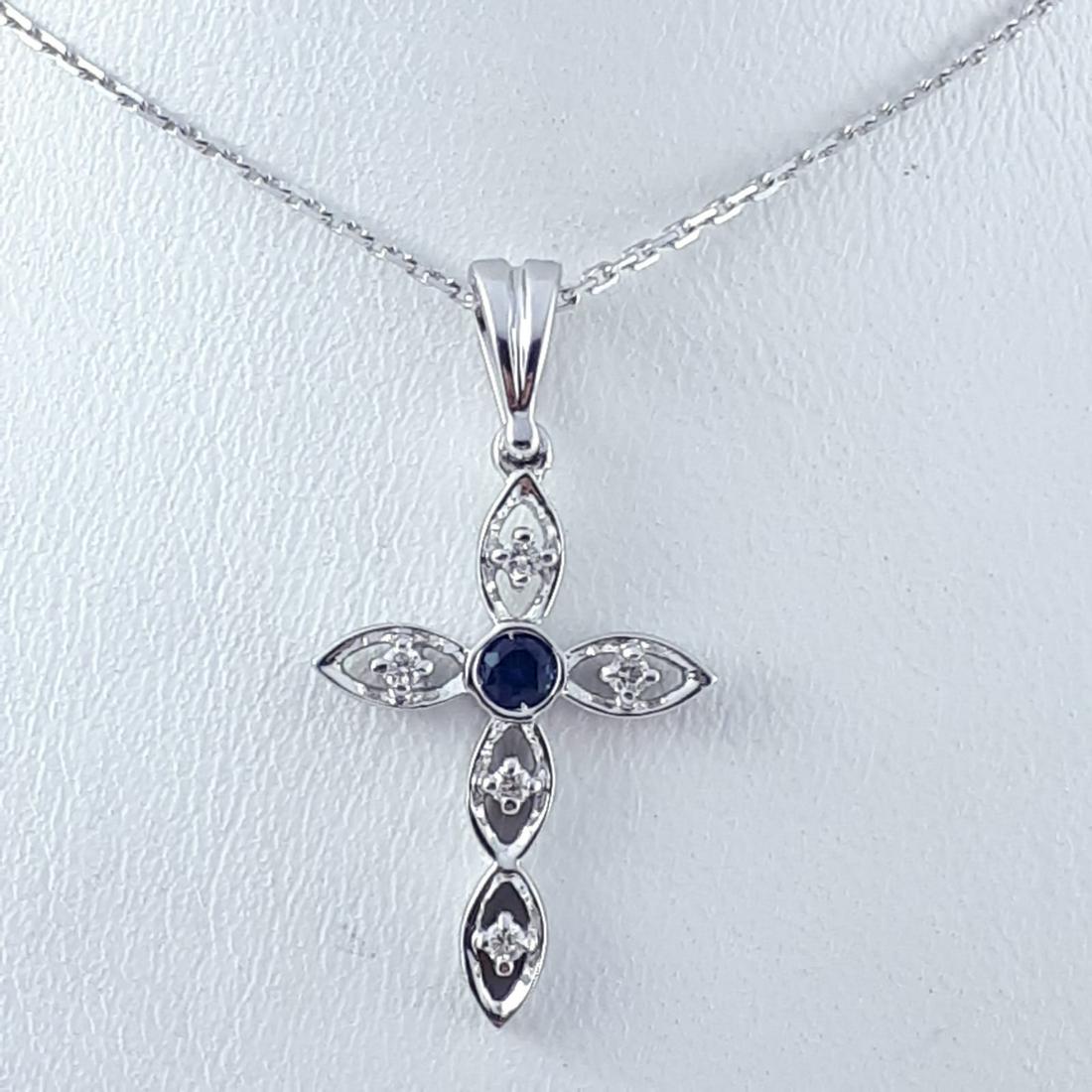 14K White Gold - Necklace & Pendant Set (1 of 11)