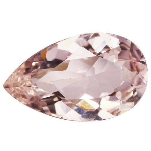 Natural Morganite 1.00ct Pear Salmon Peach Pink VVS: Title: Natural Morganite 1.00ct Pear Salmon Peach Pink VVS Additional Information: 1 x Natural Morganite 1.00ct Pear Salmon Peach Pink VVS - Shape: Pear - Weight: 1.00ct - Colour: Salmon Peach Pink -