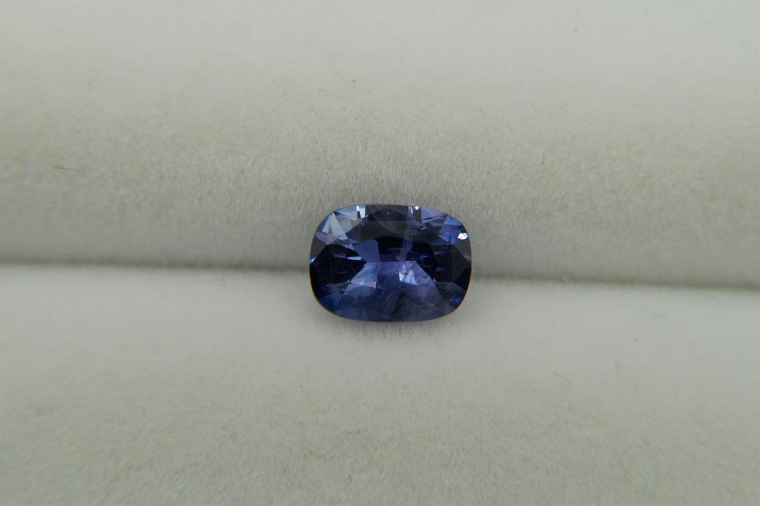 APPRAISED PREMIUM: Vivid Blue colorchange Sapphire 1.38 ct (1 of 8)