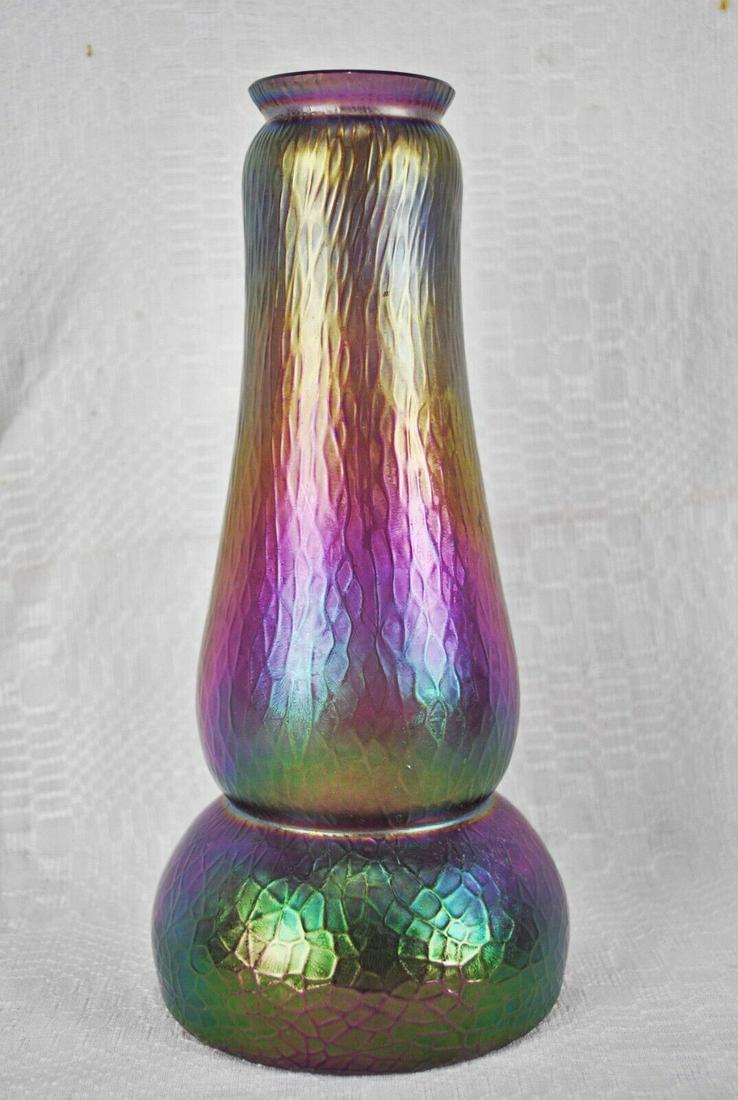 Antique Rindskopf Iridescent Art Glass Vase (1 of 12)