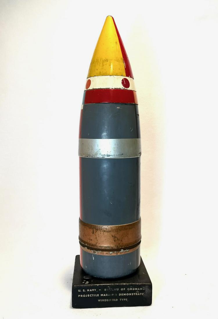 MID-20TH CENTURY, WW2 ERA MISSILE TEACHING AID (1 of 4)