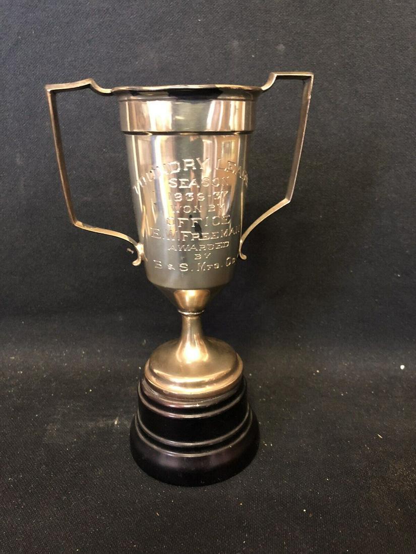 1937 7 1/4” brown & sharpe manufacturing co loving Cup trophy providence ri (1 of 3)