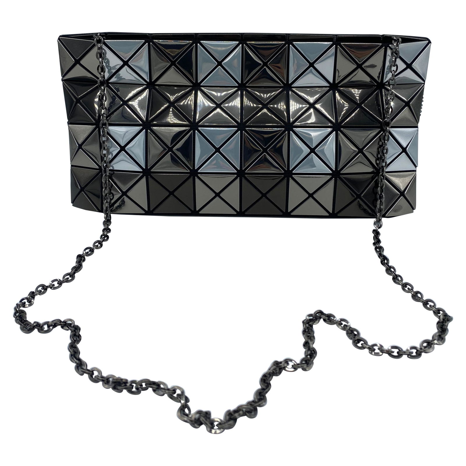 Bao bao issey miyake cheap prism basic chain clutch
