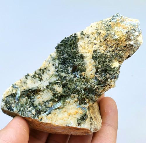 283 Gram Beautiful Natural Actinolite With Albite Specimen (1 of 6)