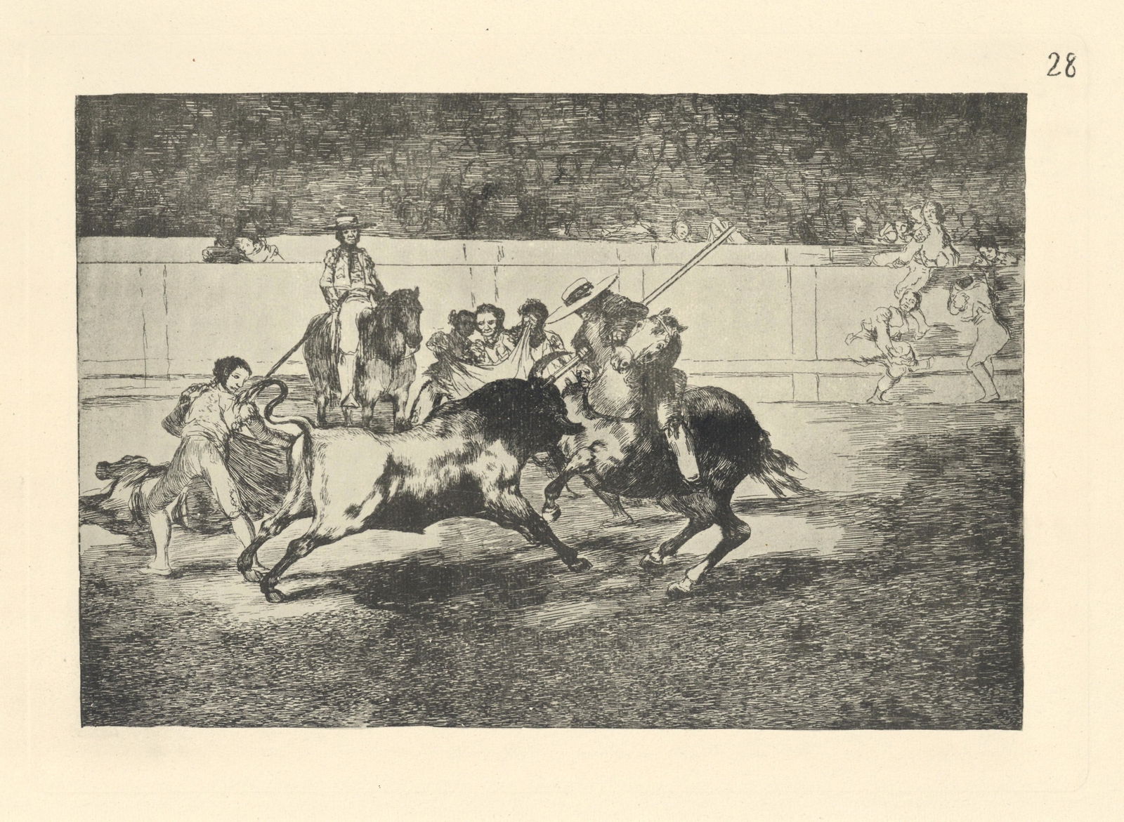 Francisco Goya "Tauromaquia" Plate 28 (1 of 1)