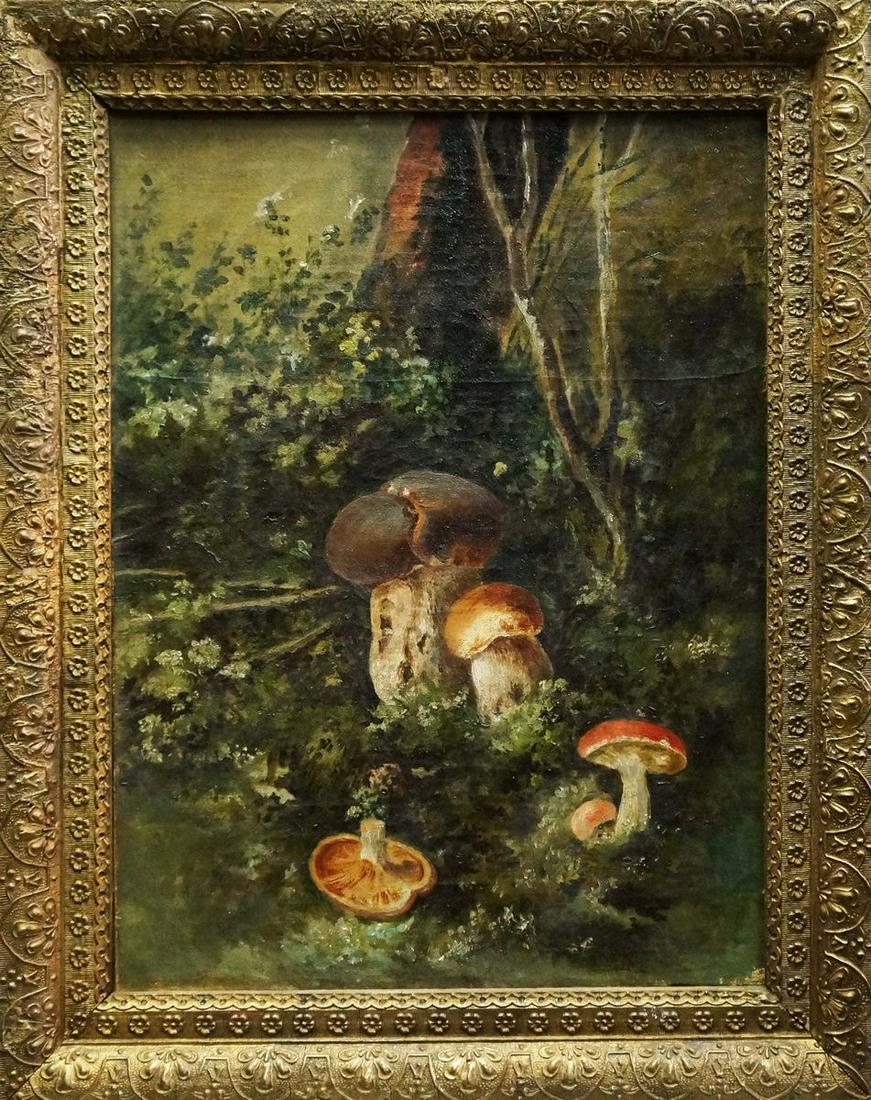 Oil painting Mushroom glade (1 of 8)