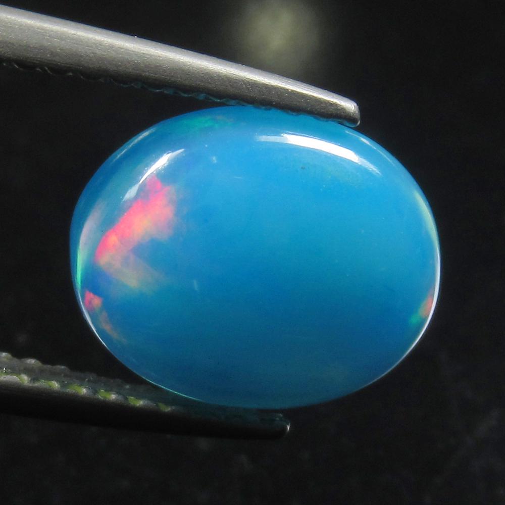 Natural Blue Fire Opal - 1.72 Ct (1 of 2)