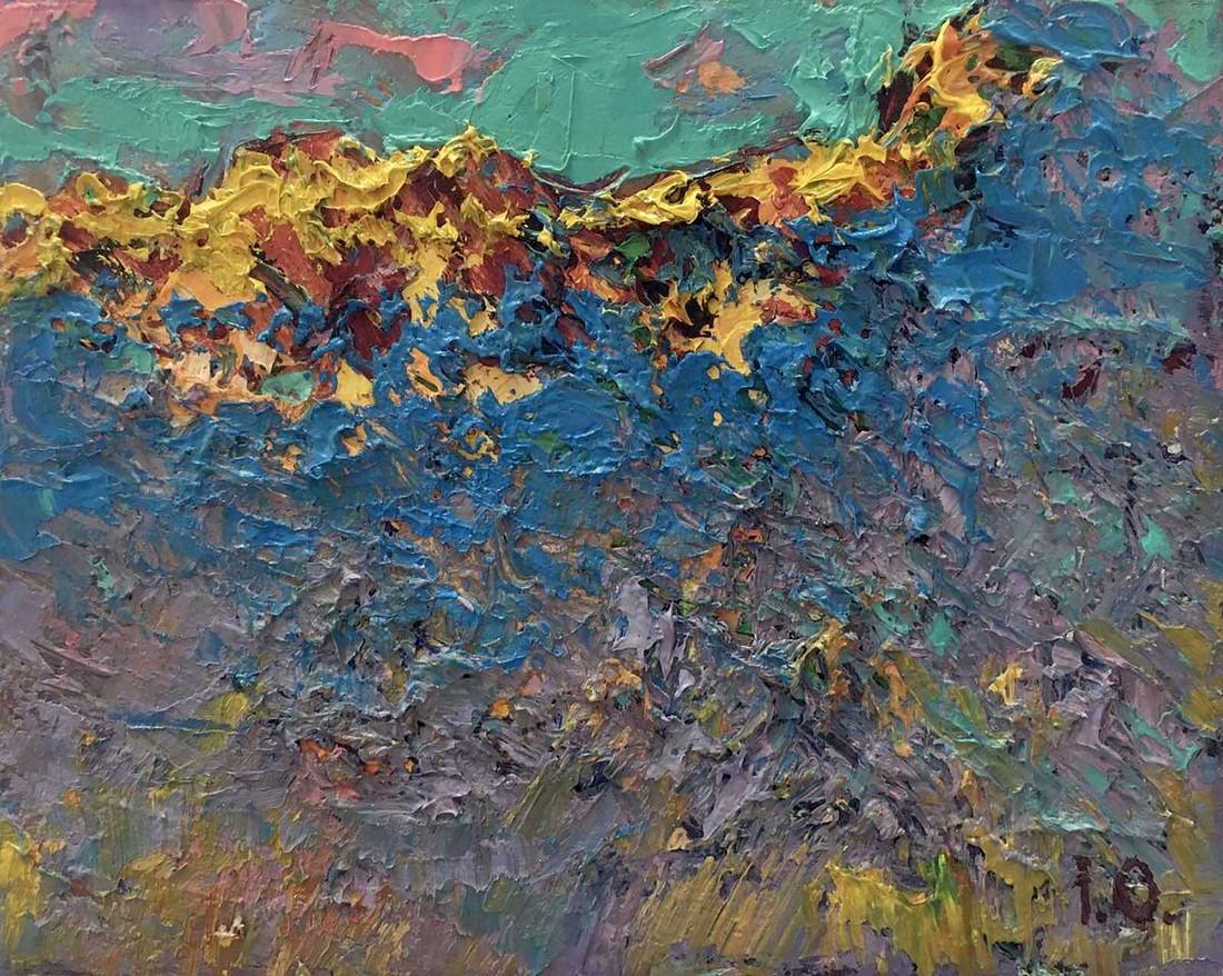 Oil painting The last ray Kalenyuk Alex (1 of 6)