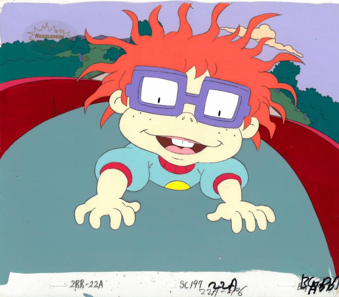 Rugrats Animation Art Original Production Cel Cell 1990s Nickelodeon (1 of 2)