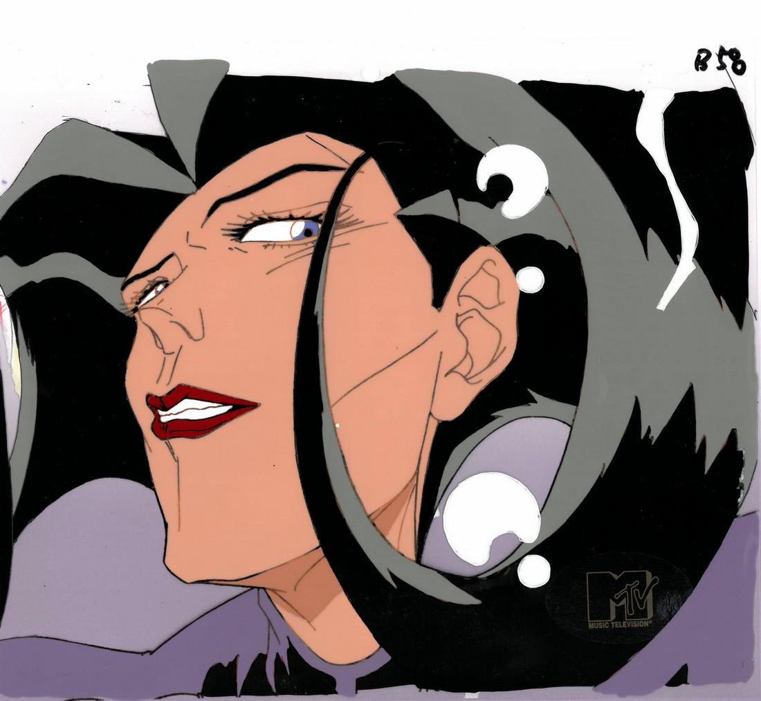 Aeon Flux Animation Art Original Production Cel Cell 1990s (1 of 2)