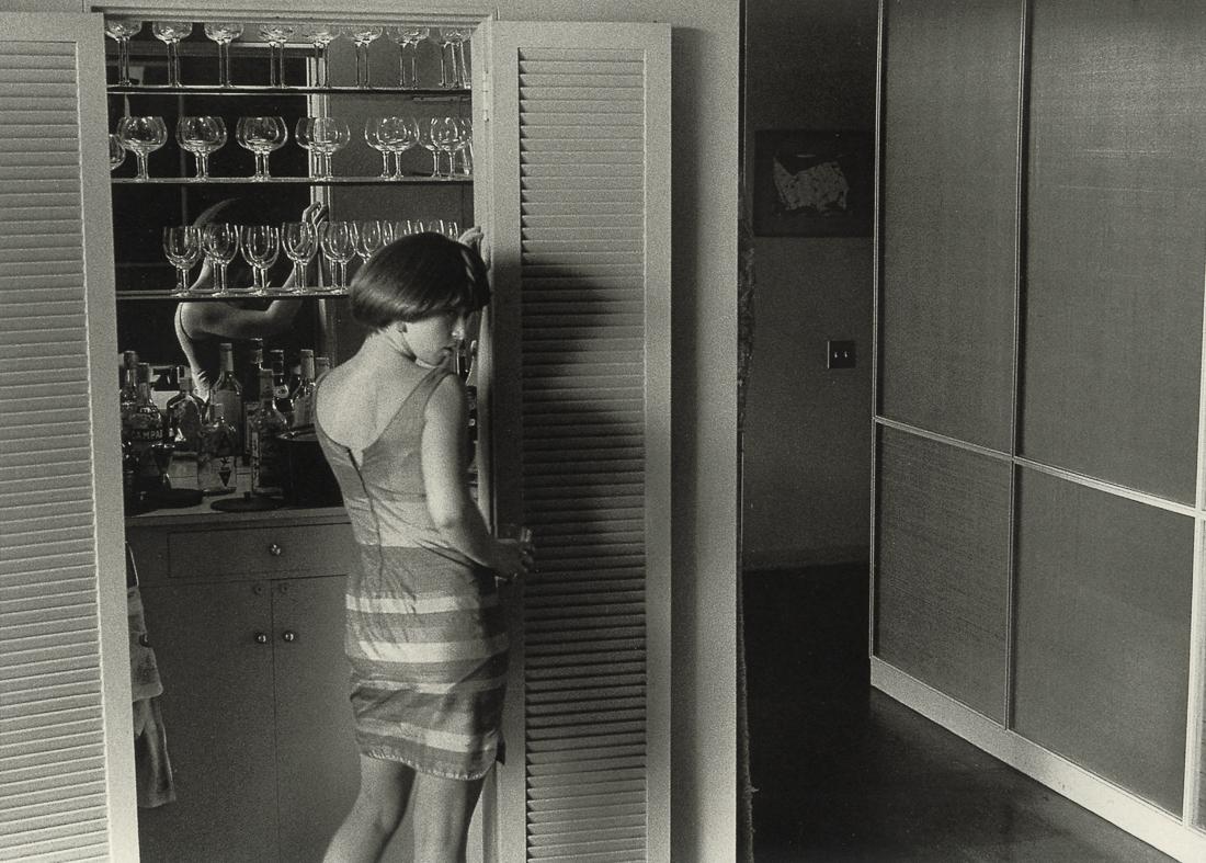 CINDY SHERMAN - Untitled Film Still #49, 1979: Artist: Cindy Sherman Title: Untitled Film Still #49, 1979 Medium: Photo Litho, 2011, Italy Dimensions: 8.3x5.95" Description: Heat Wax Mounted on 8.5x11" Conservation Board Artist Bio: Cindy Sherman