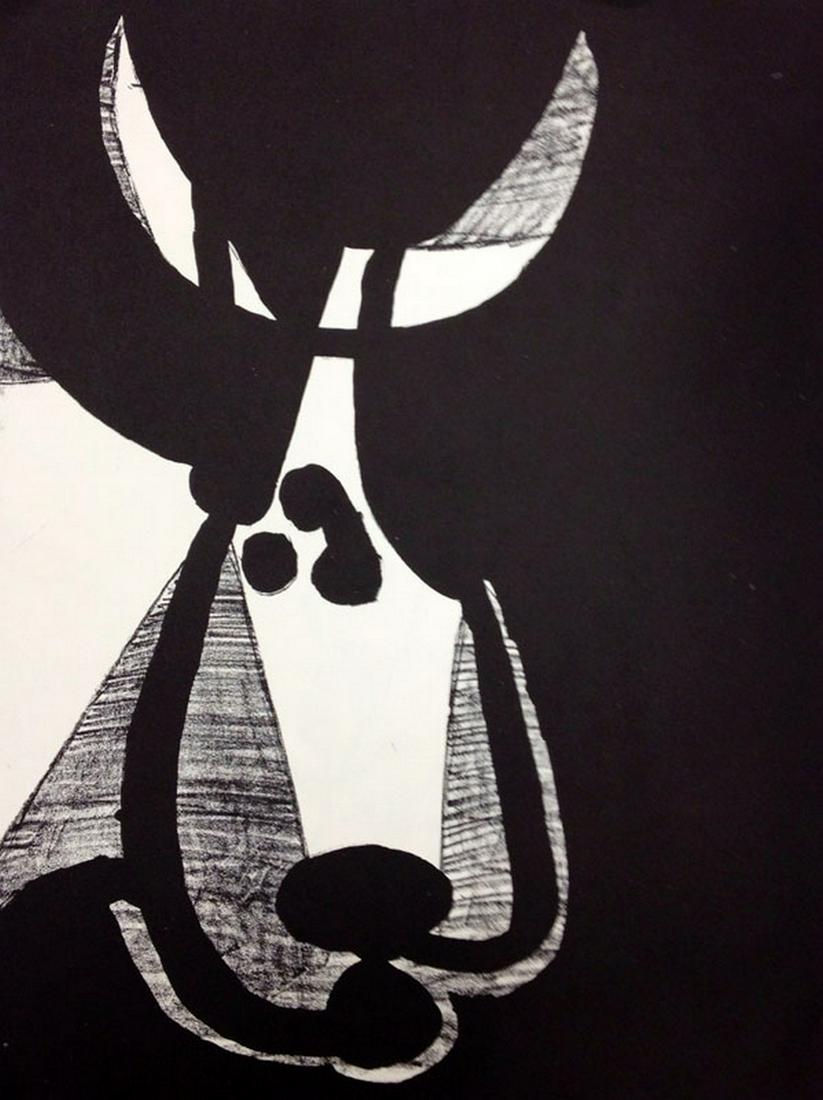 1959 Picasso lithograph Head of a bull turned left (1 of 1)