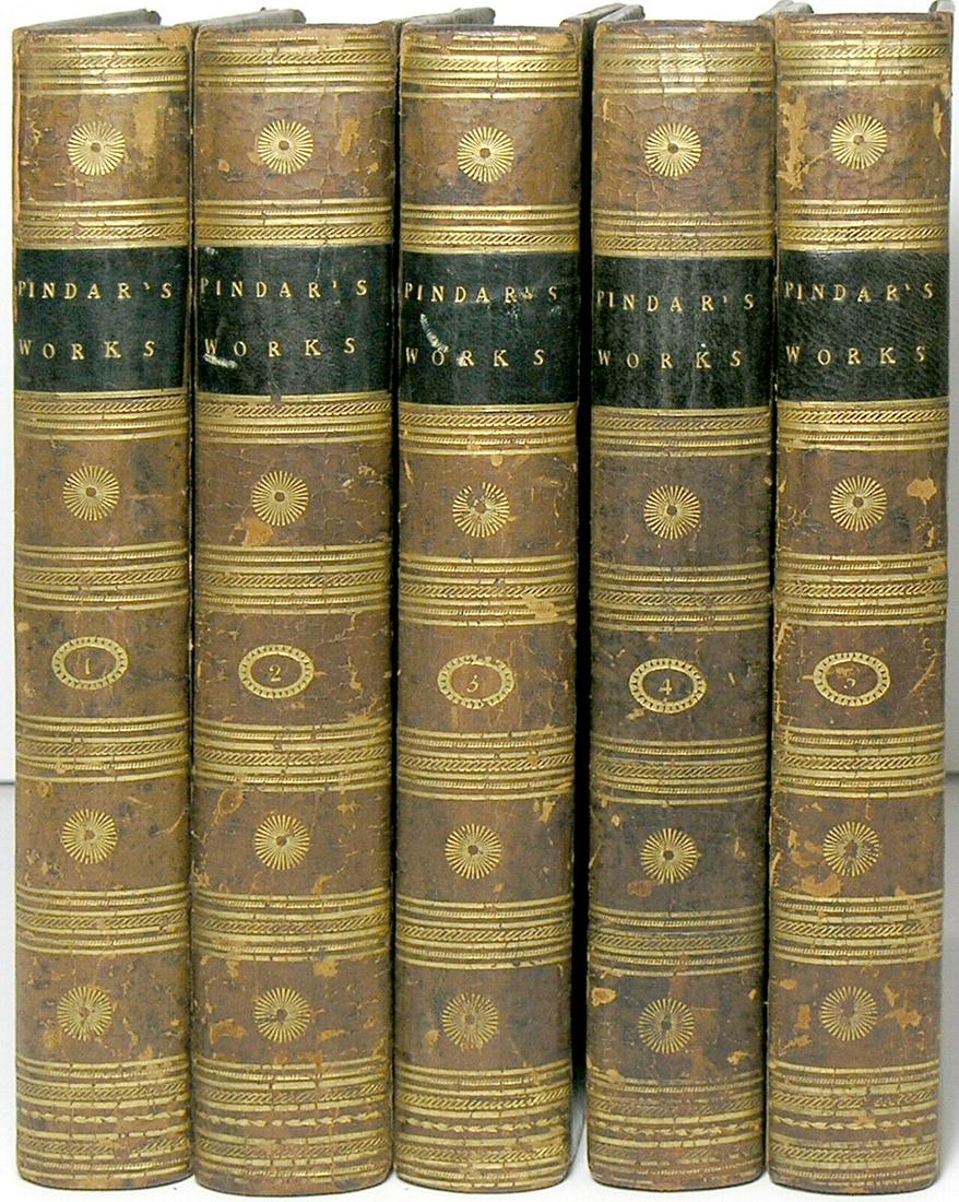 Works of Peter Pindar John Wolcot 5 volumes 1794-1801 Leather Poetry (1 of 9)