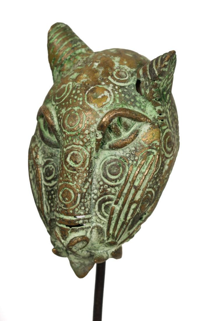 Leopard Head - Bronze - Benin (1 of 7)