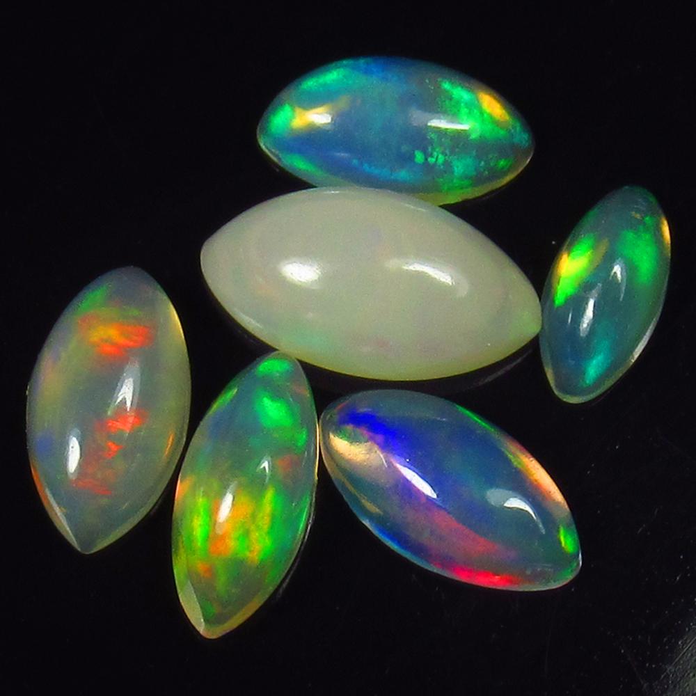 Natural Multicolor Opal Set - 1.24 Ct (1 of 2)