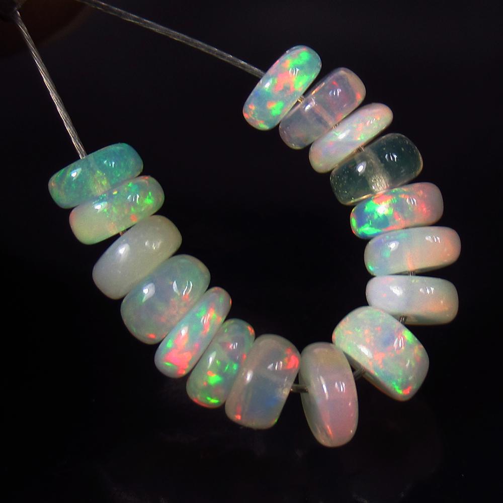 Natural Multicolor Opal Beads - 2.64 Ct (1 of 2)