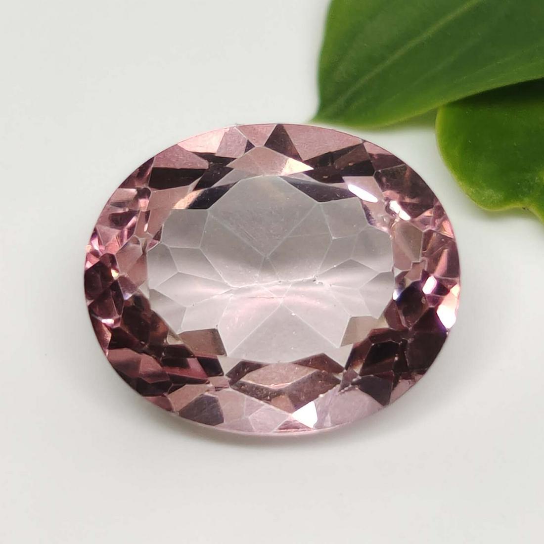 6 ct Rare Natural Morganite Mystic Quartz: No Reserve! Title: 6 ct Rare Natural Morganite Mystic Quartz Additional Information: Gemstones: Natural Mystic Quartz Carat Weights: 6 ct Size/Dimensions: 12 X 10 X 6 mm Treatment: Coated Materials &