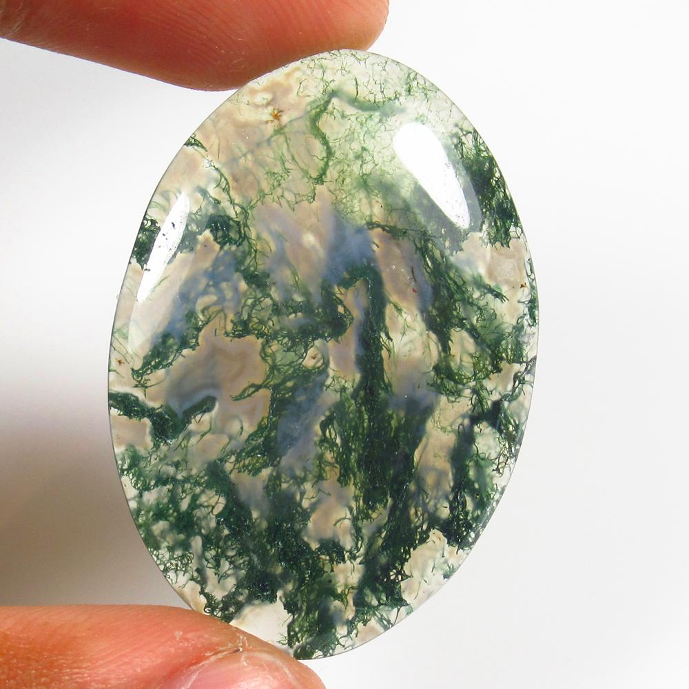 Natural Moss Agate - 34.85 Ct (1 of 2)