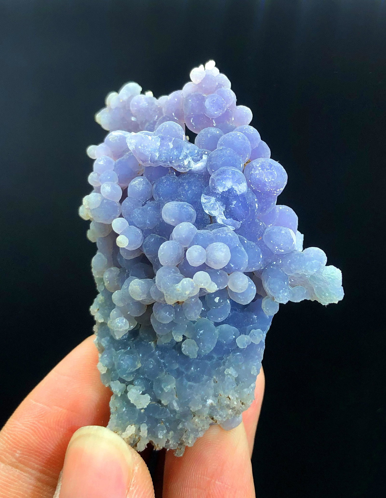 Natural Chalcedony Grape Agate Specimen, Chalcedony crystals, Purple Chalcedony, Grape Agate For (1 of 5)