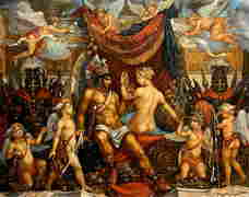 Oil painting Venus and Mars Alexander Arkadievich Litvinov (1 of 12)