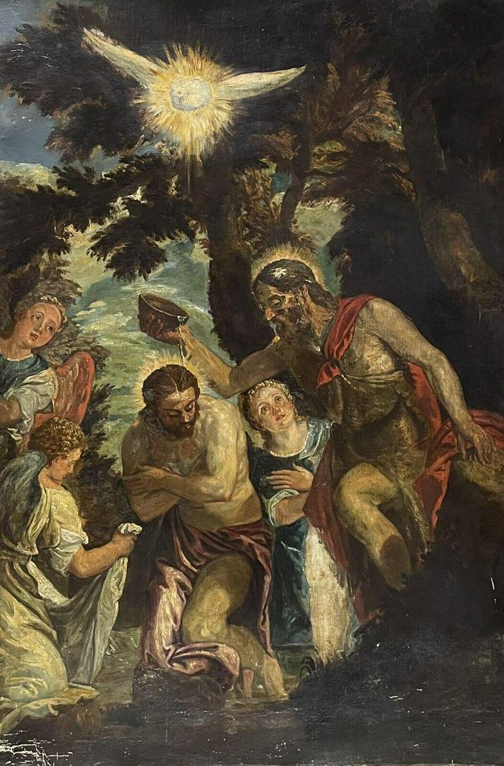 Fine British Oil Painting - Highland Stag in Landscape, 10 point antlers (1 of 7)